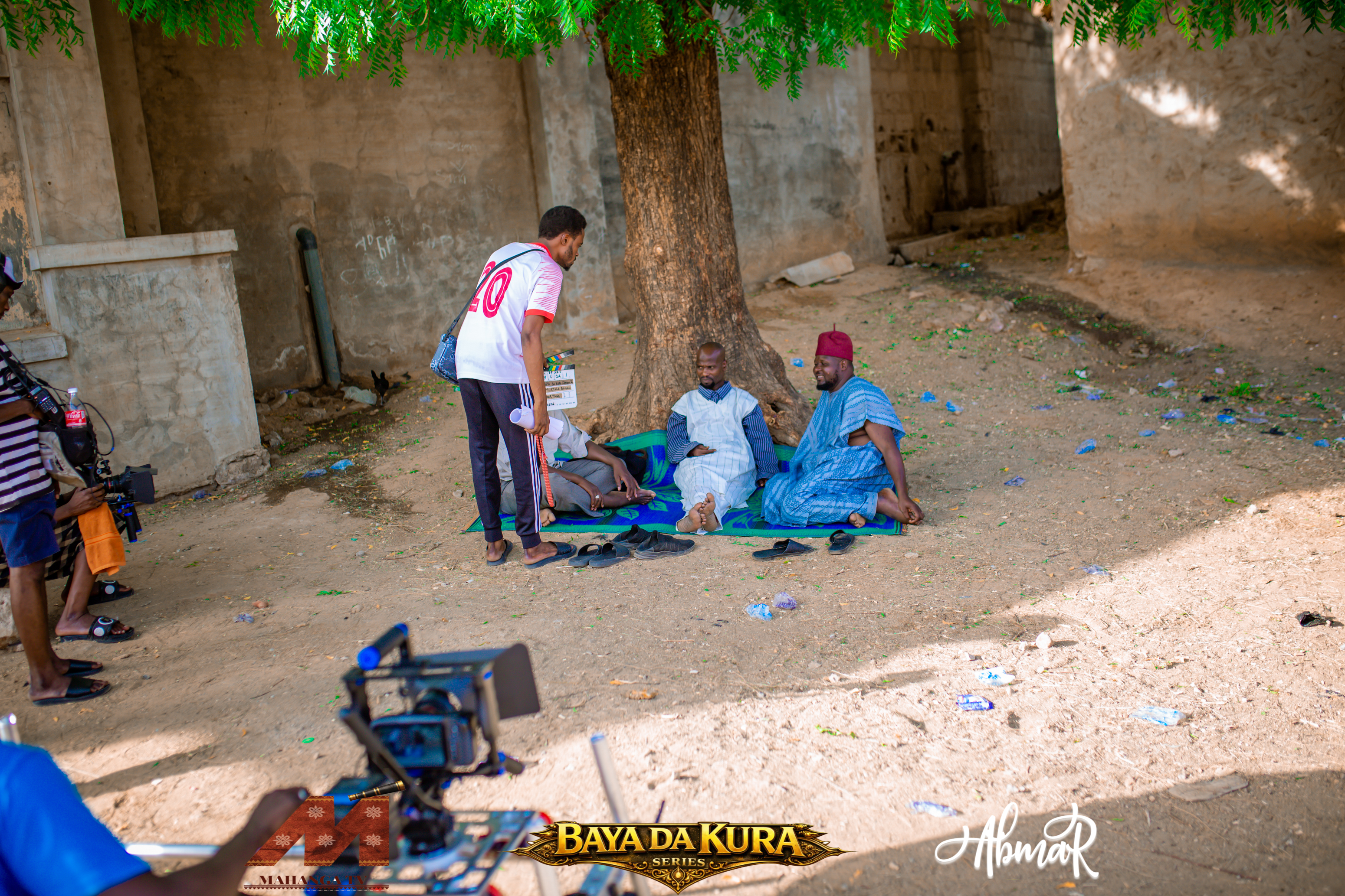 Baya da Kura behind the scenes